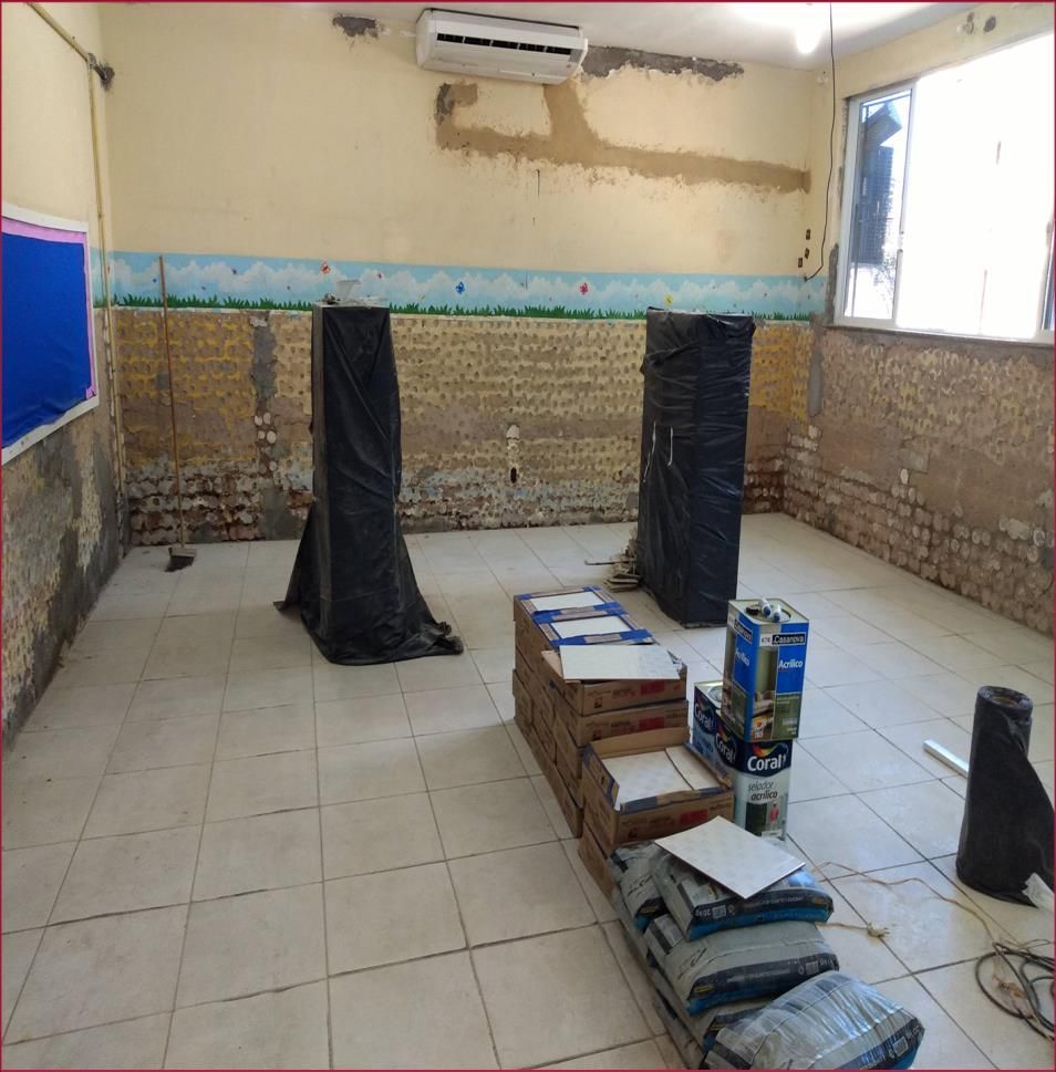 Sala de aula: antes